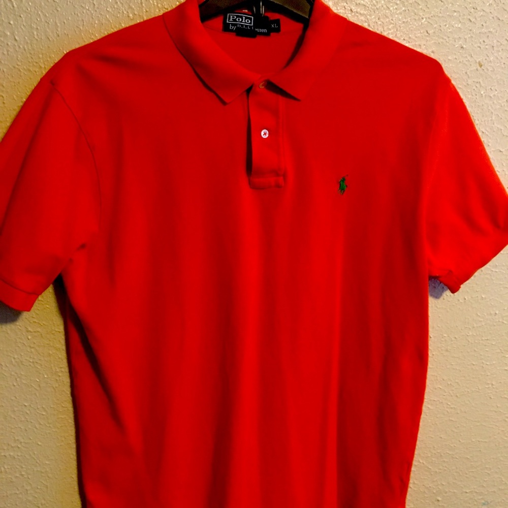 Orange Polo Shirt